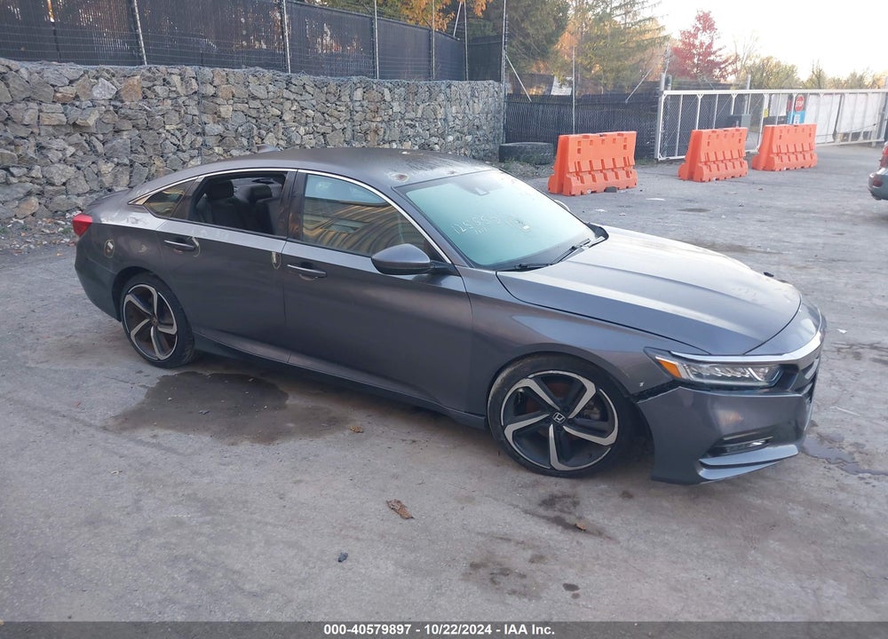 2019 HONDA ACCORD SPORT VIN: 1HGCV1F34KA125555