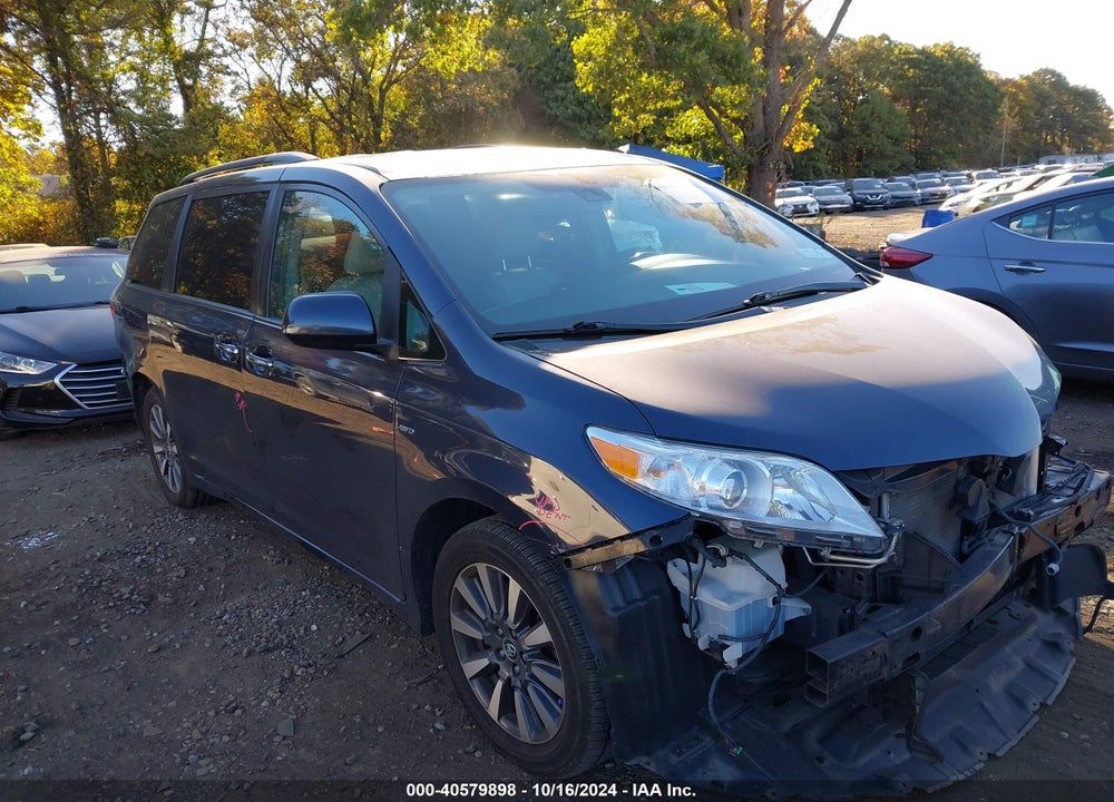 2019 TOYOTA SIENNA XLE 7 PASSENGER VIN: 5TDDZ3DC4KS222585