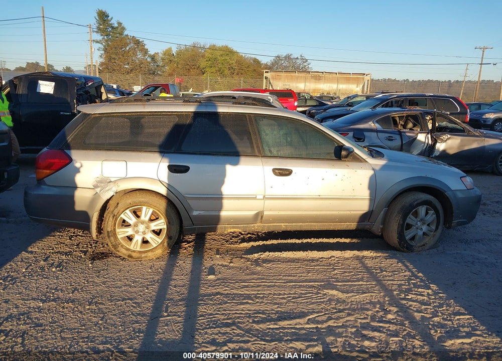 2005 SUBARU OUTBACK 2.5I VIN: 4S4BP61C557373691