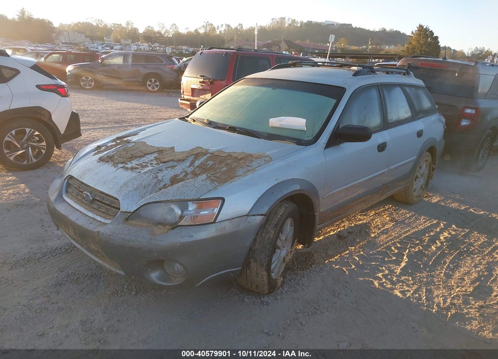 2005 SUBARU OUTBACK 2.5I VIN: 4S4BP61C557373691
