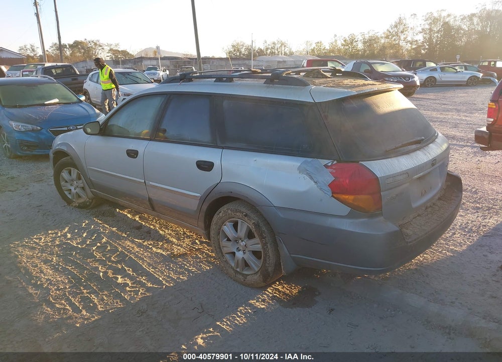 2005 SUBARU OUTBACK 2.5I VIN: 4S4BP61C557373691