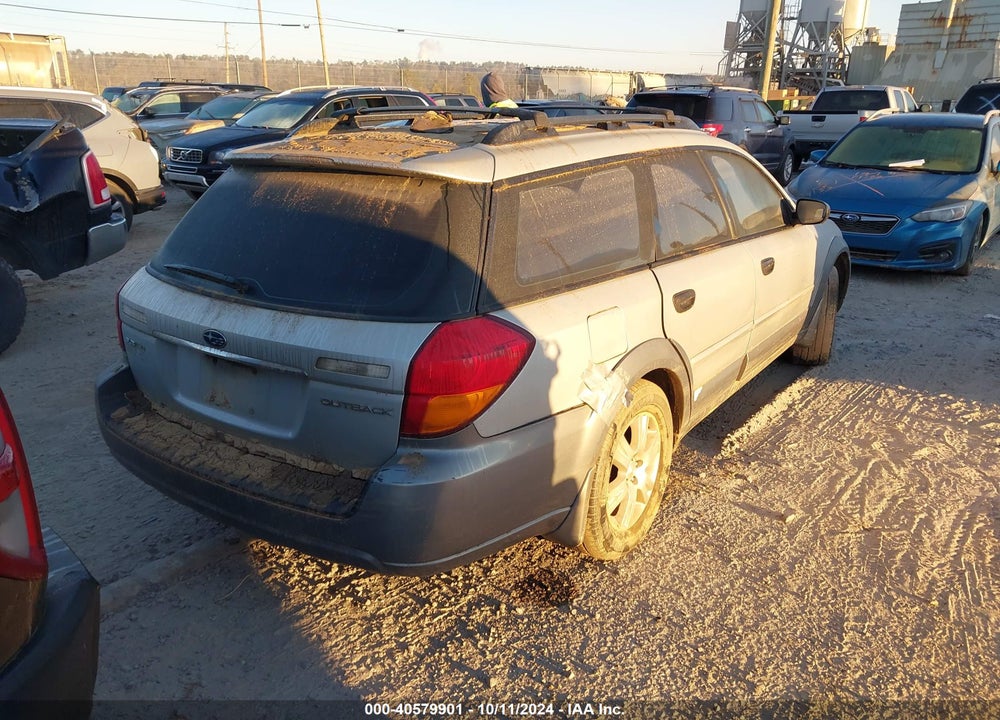 2005 SUBARU OUTBACK 2.5I VIN: 4S4BP61C557373691