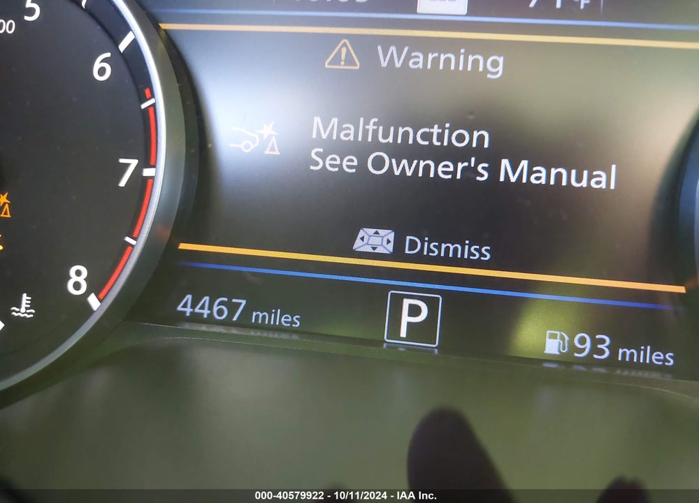 2024 NISSAN ALTIMA SV INTELLIGENT AWD VIN: 1N4BL4DW1RN388996
