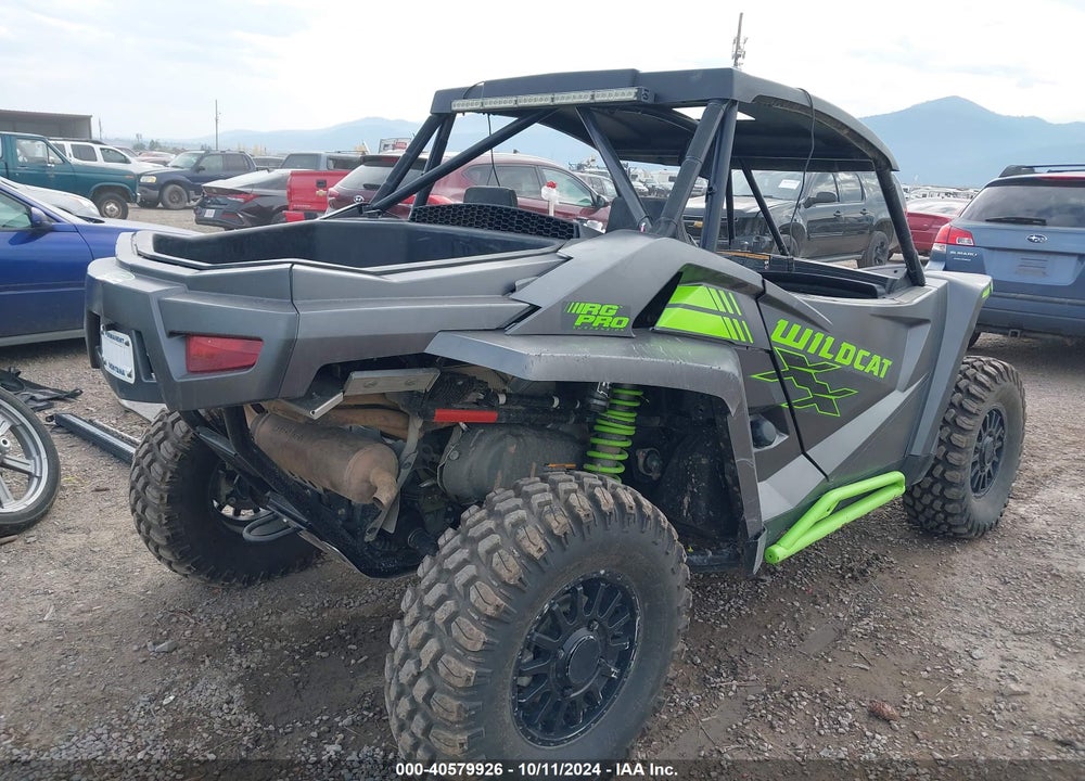 2018 TEXTRON WILDCAT VIN: 4UF18MPV3JT302168
