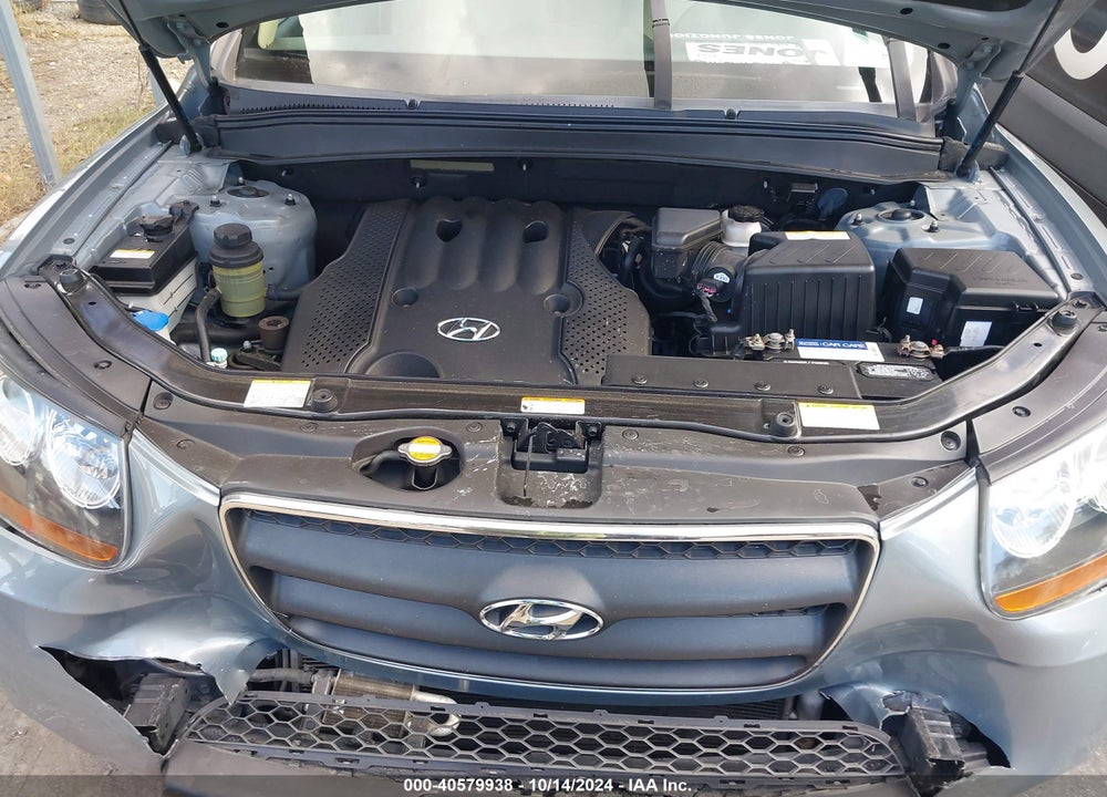 2007 HYUNDAI SANTA FE GLS VIN: 5NMSG13D17H104614
