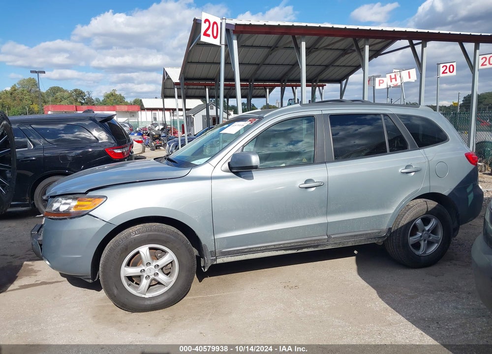 2007 HYUNDAI SANTA FE GLS VIN: 5NMSG13D17H104614