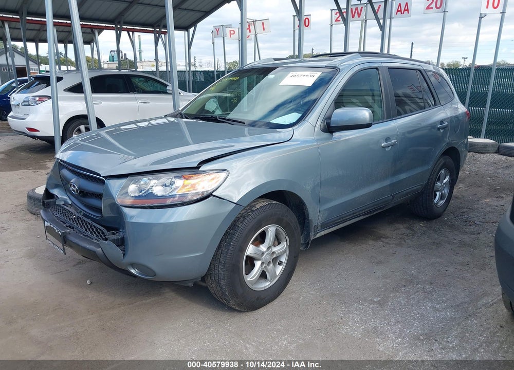 2007 HYUNDAI SANTA FE GLS VIN: 5NMSG13D17H104614