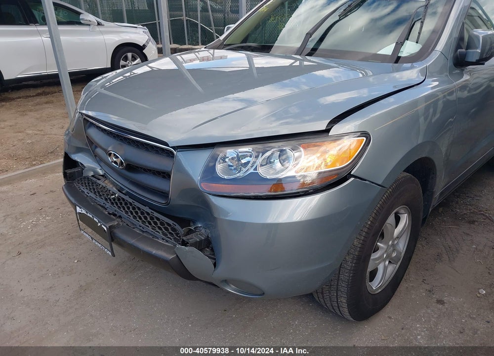 2007 HYUNDAI SANTA FE GLS VIN: 5NMSG13D17H104614