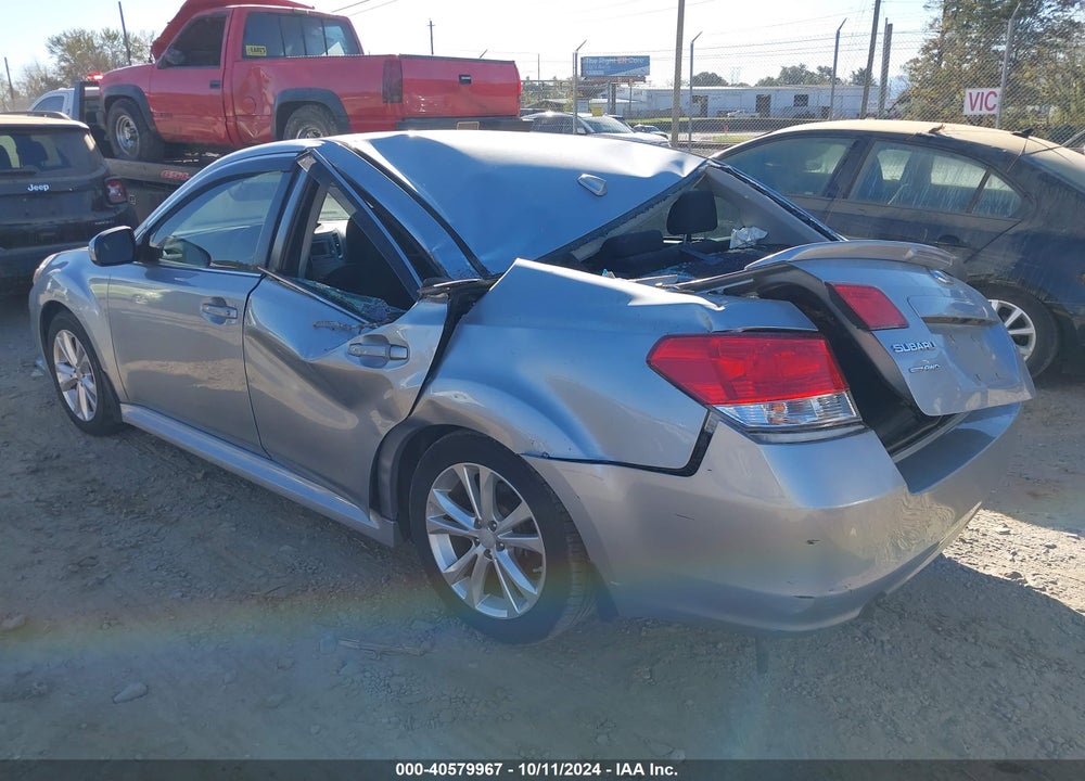 2014 SUBARU LEGACY 2.5I PREMIUM VIN: 4S3BMCC61E3028314
