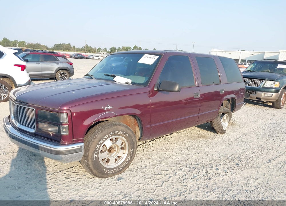 1999 GMC YUKON SLE VIN: 1GKEC13R1XJ807942