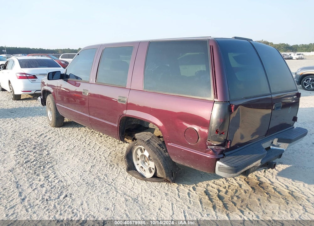 1999 GMC YUKON SLE VIN: 1GKEC13R1XJ807942