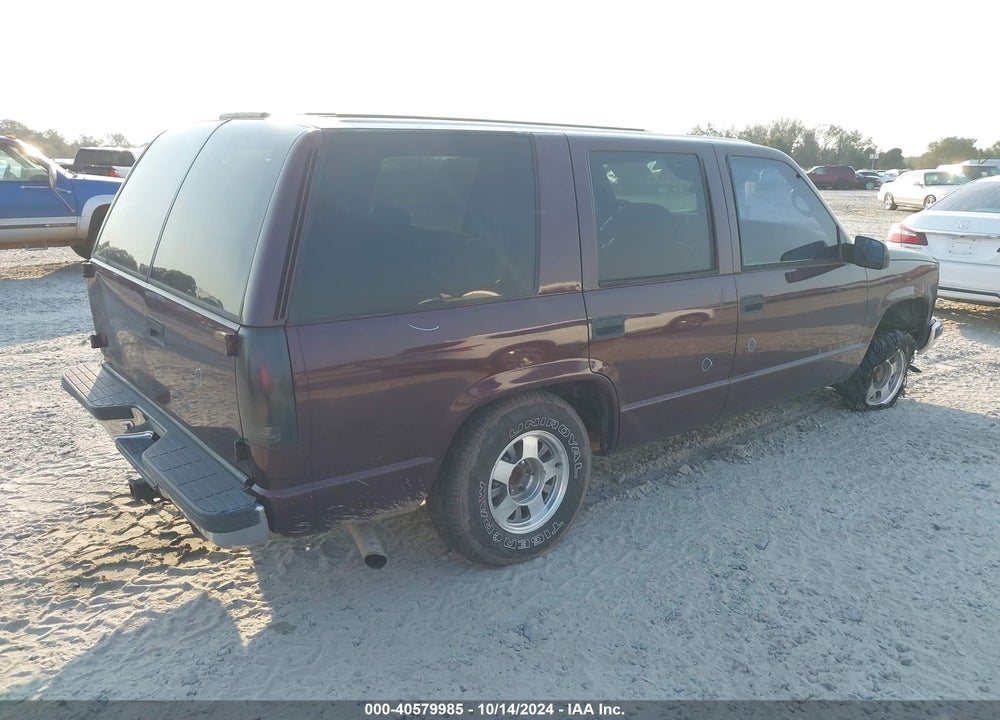 1999 GMC YUKON SLE VIN: 1GKEC13R1XJ807942