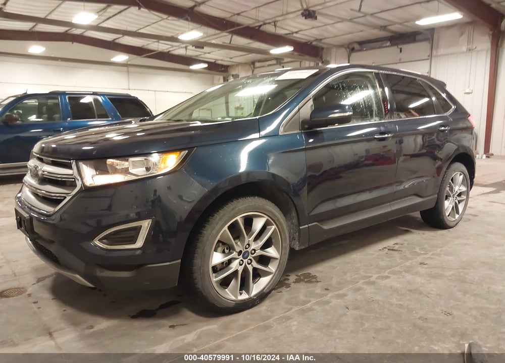 2017 FORD EDGE TITANIUM VIN: 2FMPK4K88HBB04308