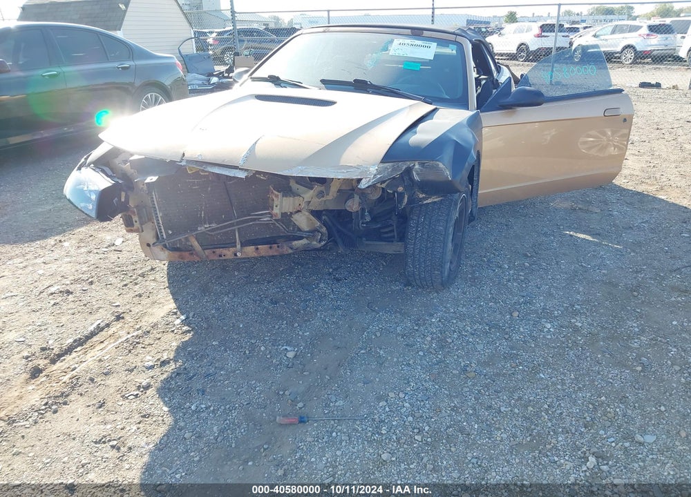2000 FORD MUSTANG VIN: 1FAFP4442YF255550