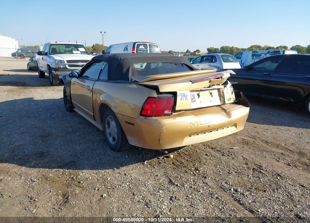 2000 FORD MUSTANG VIN: 1FAFP4442YF255550