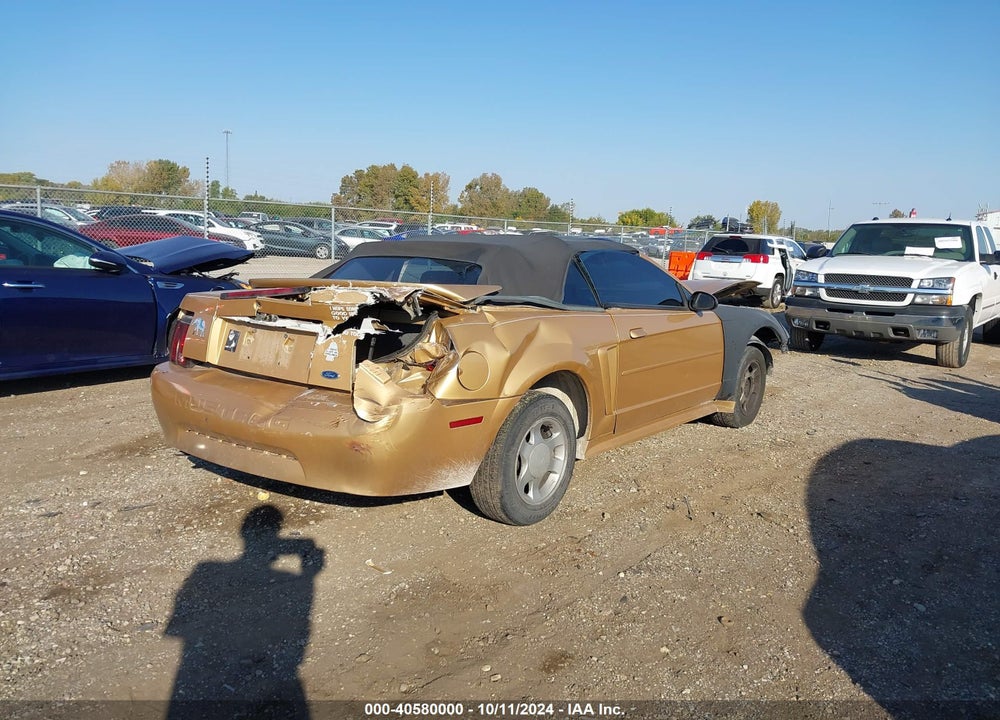 2000 FORD MUSTANG VIN: 1FAFP4442YF255550