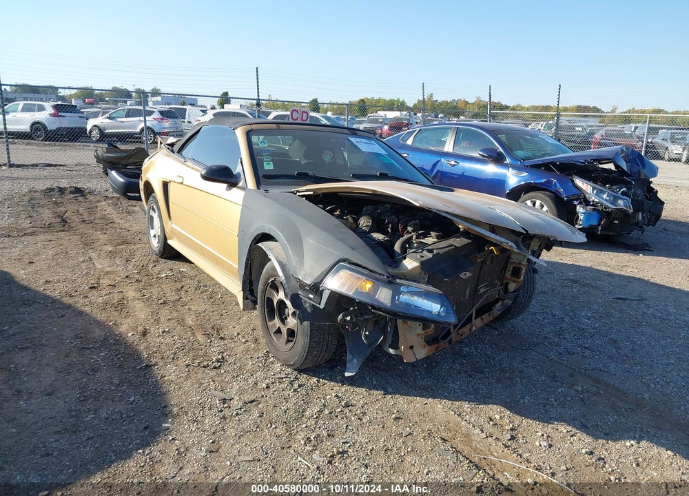 2000 FORD MUSTANG VIN: 1FAFP4442YF255550