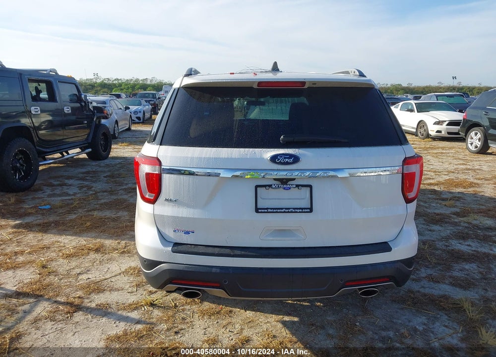 2018 FORD EXPLORER XLT VIN: 1FM5K7D82JGA23812