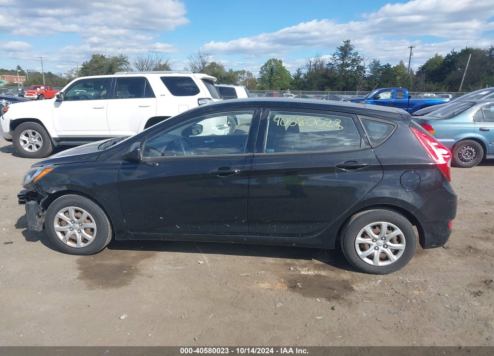 2012 HYUNDAI ACCENT GS VIN: KMHCT5AE6CU012951