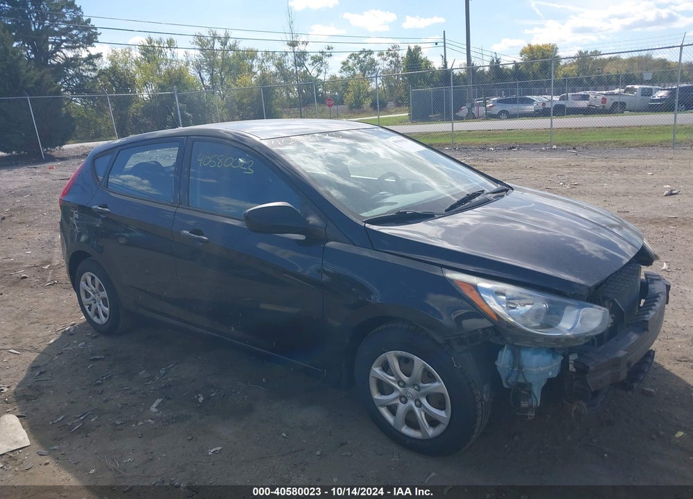 2012 HYUNDAI ACCENT GS VIN: KMHCT5AE6CU012951