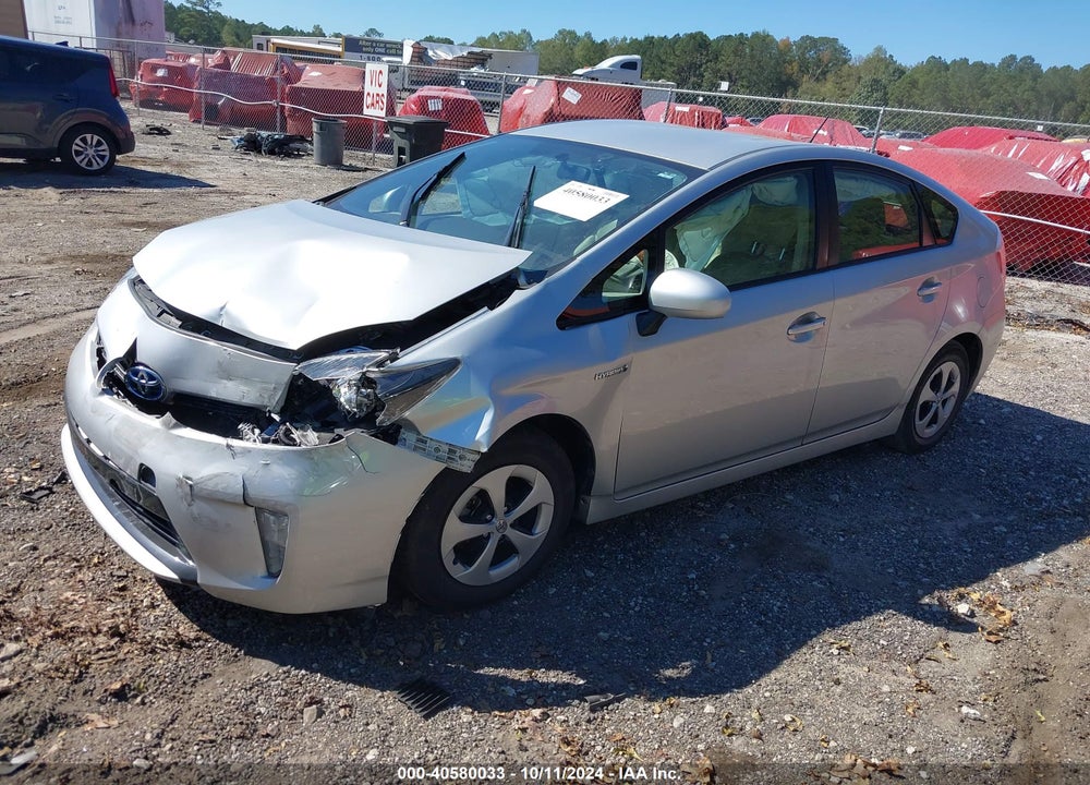 2014 TOYOTA PRIUS VIN: JTDKN3DU6E0363712