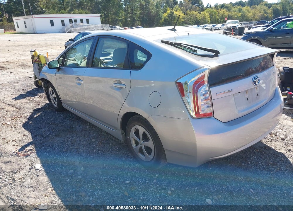 2014 TOYOTA PRIUS VIN: JTDKN3DU6E0363712