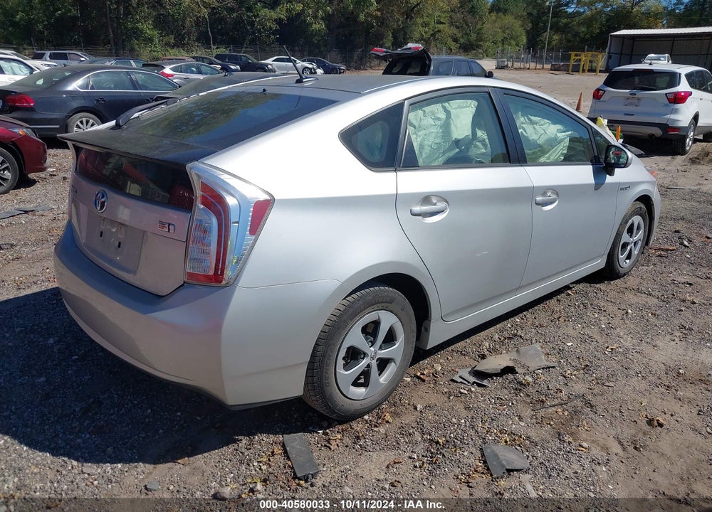 2014 TOYOTA PRIUS VIN: JTDKN3DU6E0363712