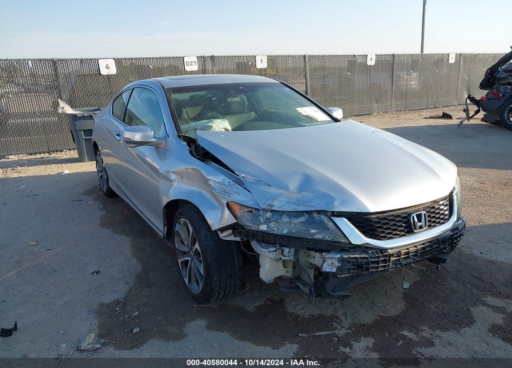 2013 HONDA ACCORD EX-L V-6 VIN: 1HGCT2B87DA005474
