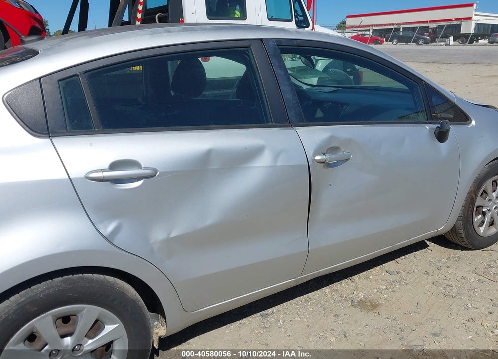 2014 KIA RIO LX VIN: KNADM4A35E6385918