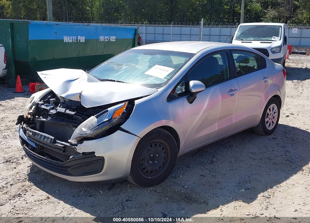 2014 KIA RIO LX VIN: KNADM4A35E6385918
