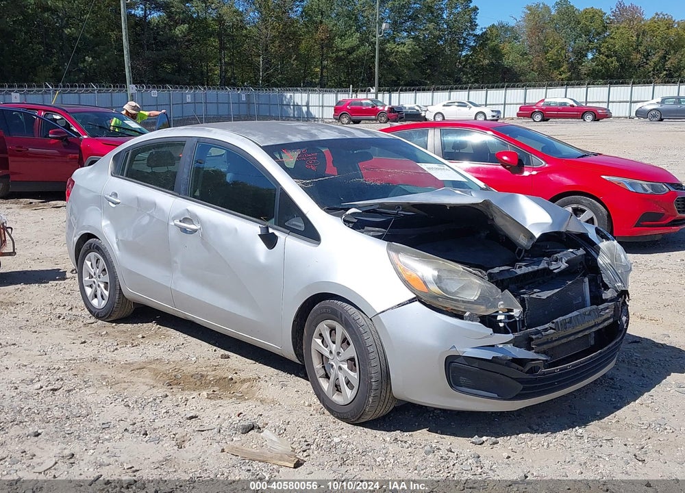 2014 KIA RIO LX VIN: KNADM4A35E6385918