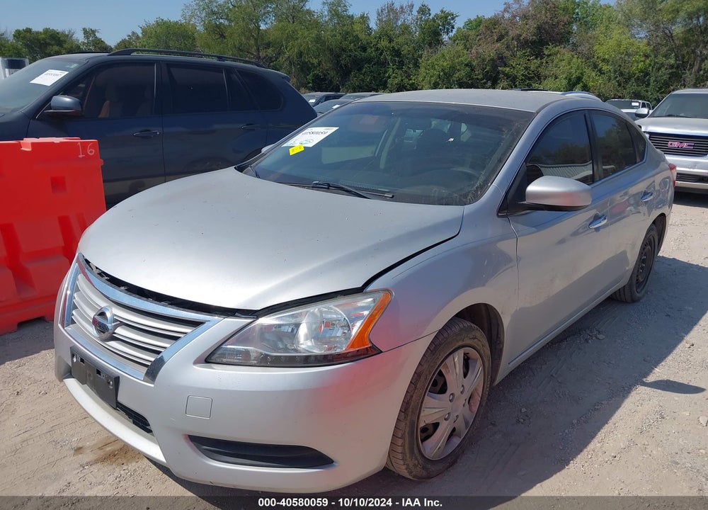 2014 NISSAN SENTRA SV VIN: 3N1AB7AP9EY201687