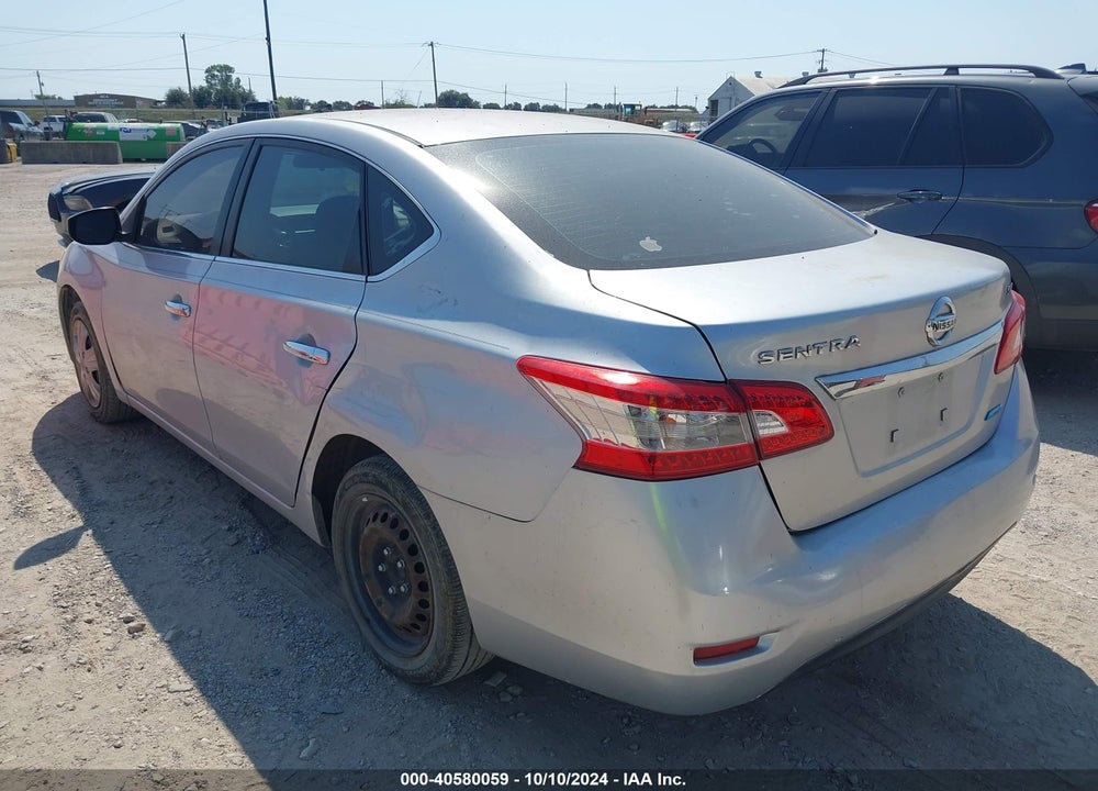 2014 NISSAN SENTRA SV VIN: 3N1AB7AP9EY201687