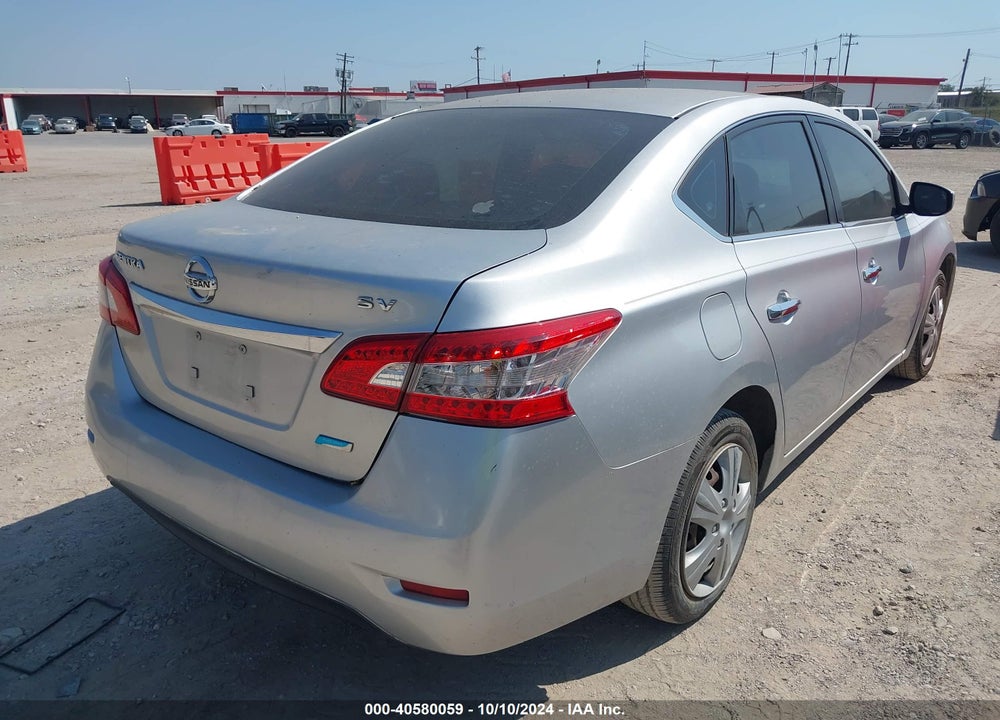 2014 NISSAN SENTRA SV VIN: 3N1AB7AP9EY201687