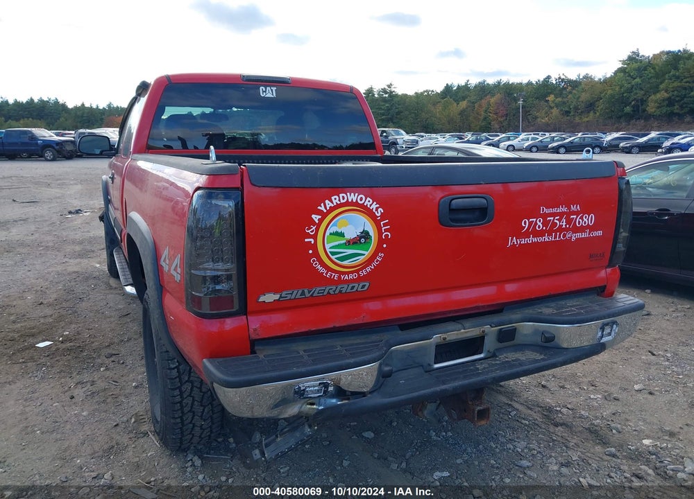 2006 CHEVROLET SILVERADO 2500HD LT1 VIN: 1GCHK29U76E123157