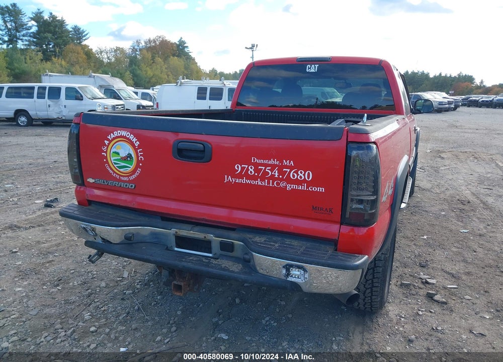 2006 CHEVROLET SILVERADO 2500HD LT1 VIN: 1GCHK29U76E123157