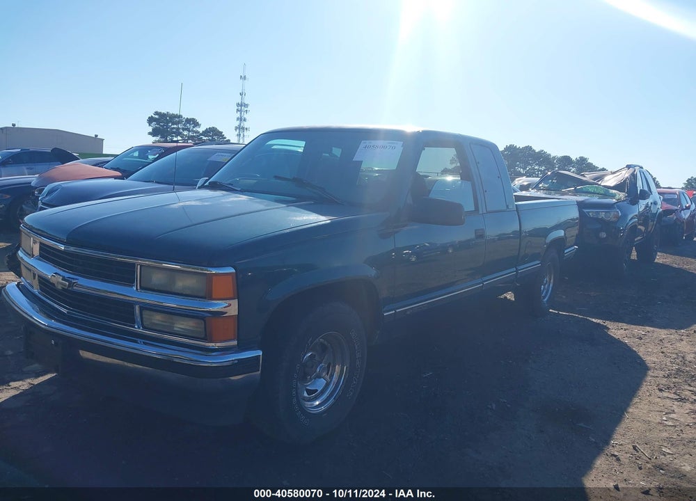 1997 CHEVROLET C1500 FLEETSIDE VIN: 1GCEC19R8VE111099