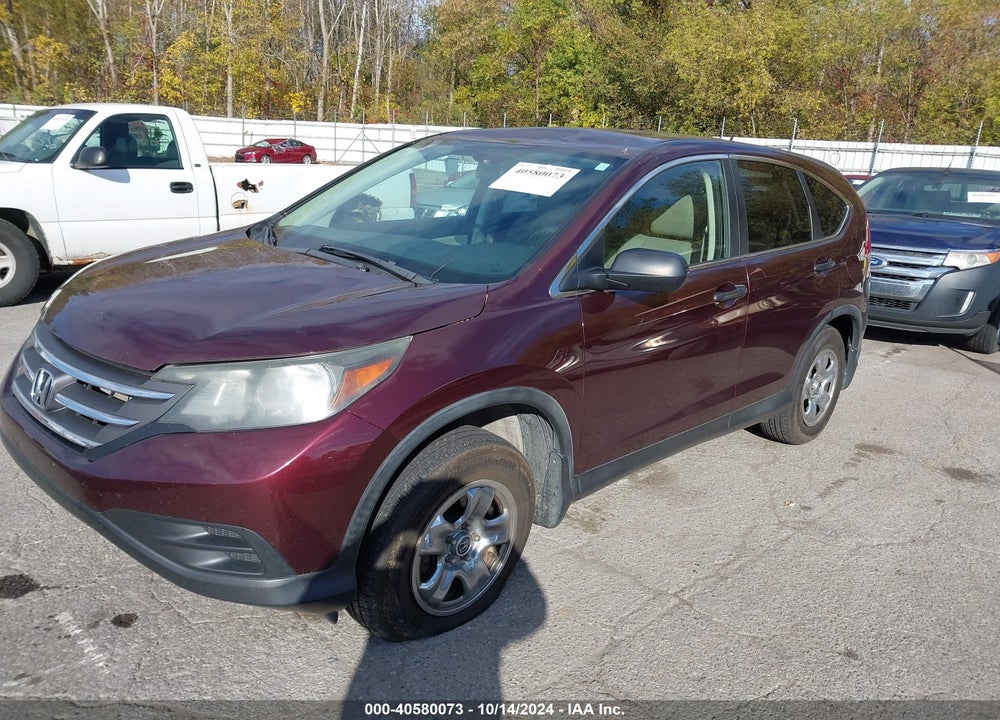 2013 HONDA CR-V LX VIN: 2HKRM4H38DH101622