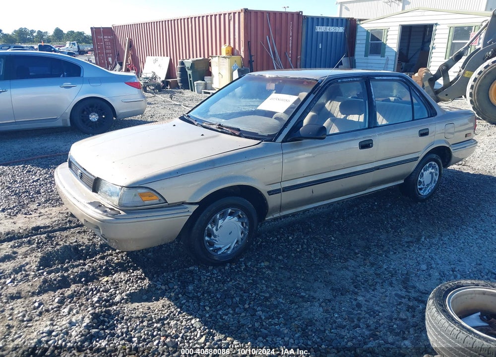 1992 TOYOTA COROLLA DLX VIN: 1NXAE94A5NZ281575