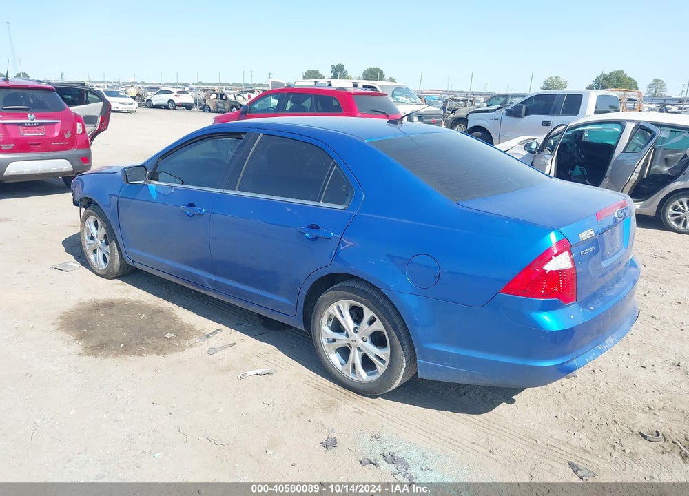 2012 FORD FUSION SE VIN: 3FAHP0HGXCR342646