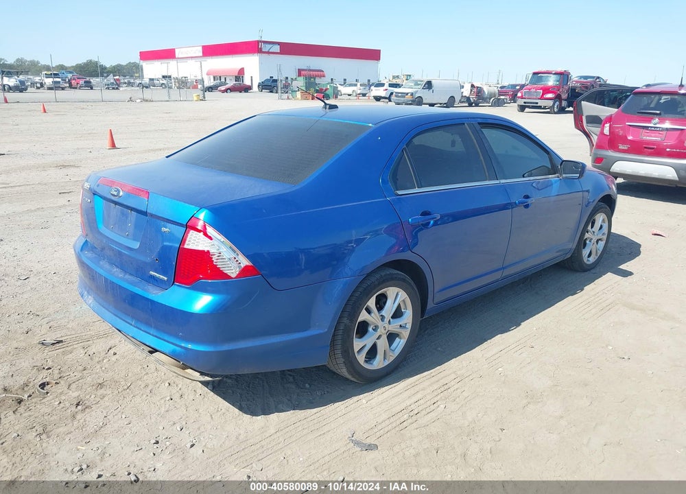 2012 FORD FUSION SE VIN: 3FAHP0HGXCR342646