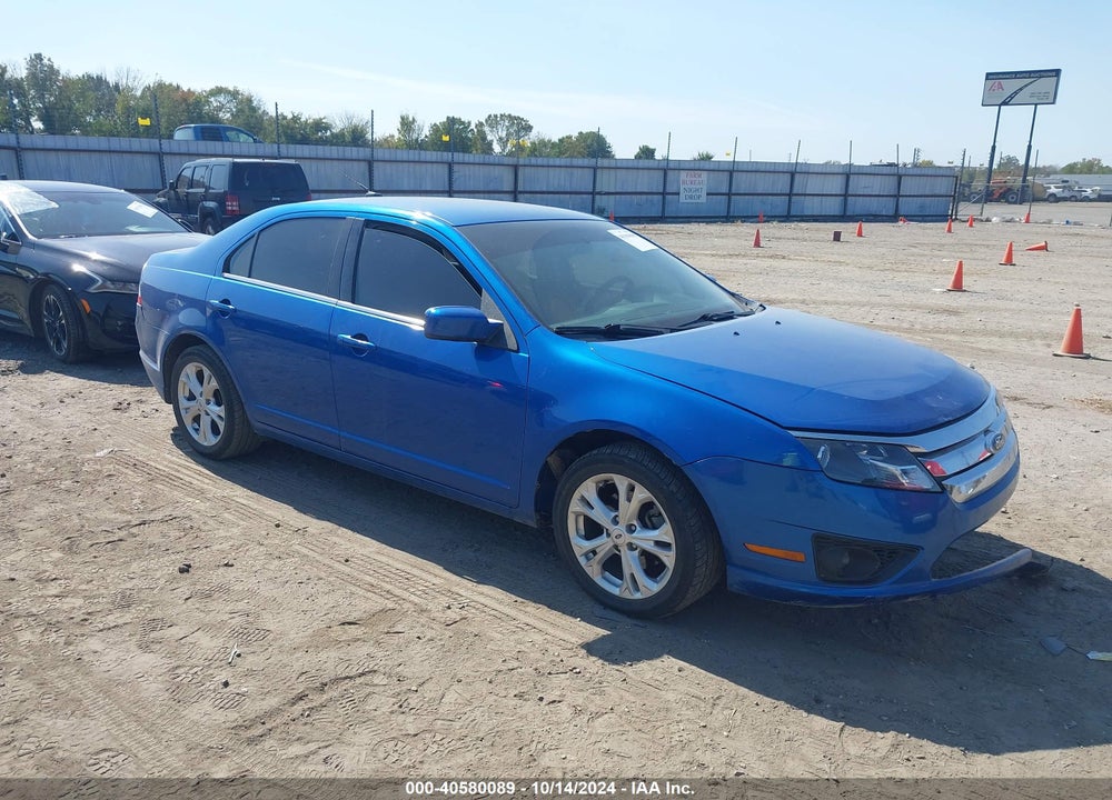 2012 FORD FUSION SE VIN: 3FAHP0HGXCR342646