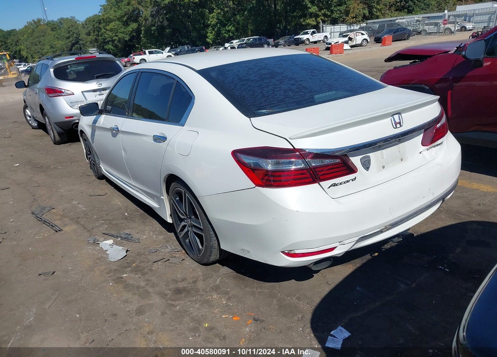 2017 HONDA ACCORD SPORT VIN: 1HGCR2F54HA103446