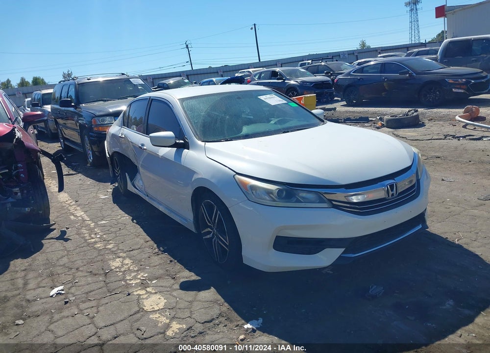 2017 HONDA ACCORD SPORT VIN: 1HGCR2F54HA103446