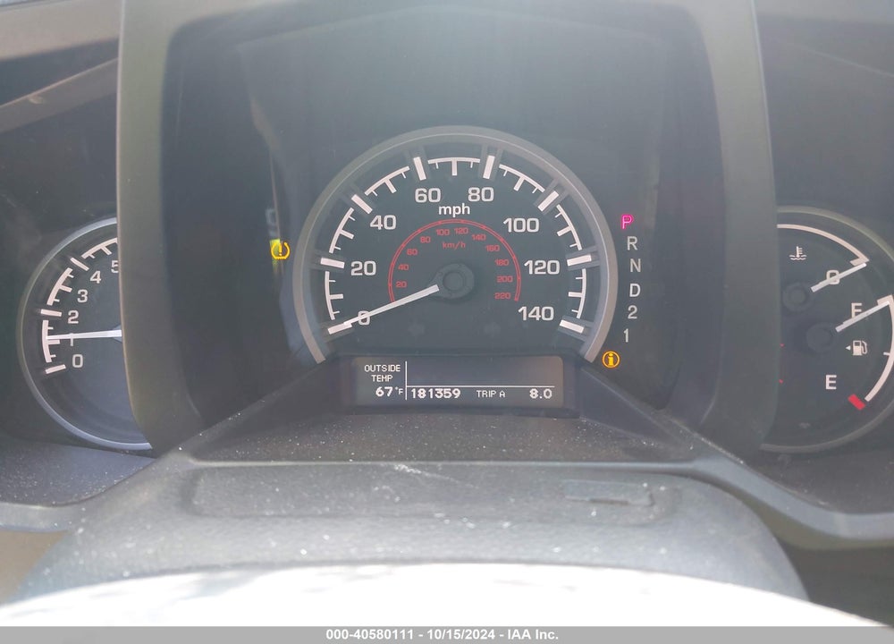 2012 HONDA RIDGELINE RTL VIN: 5FPYK1F54CB003051