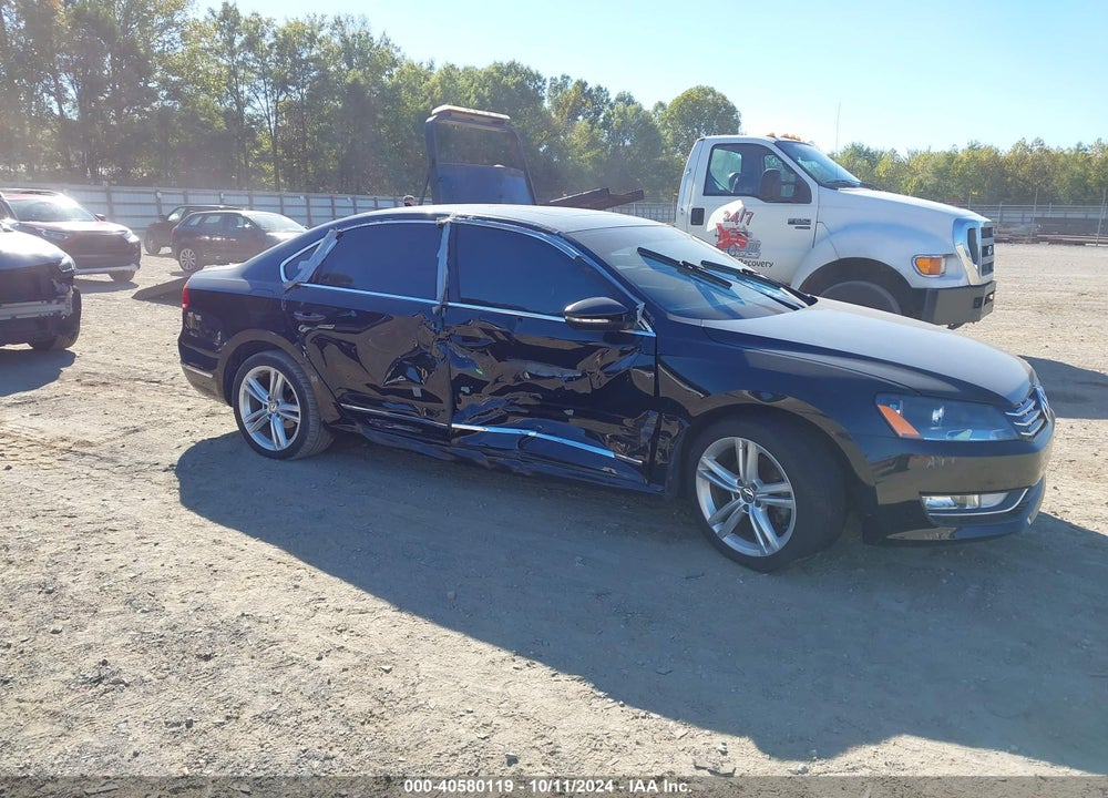 2012 VOLKSWAGEN PASSAT SEL VIN: 1VWCM7A34CC045509