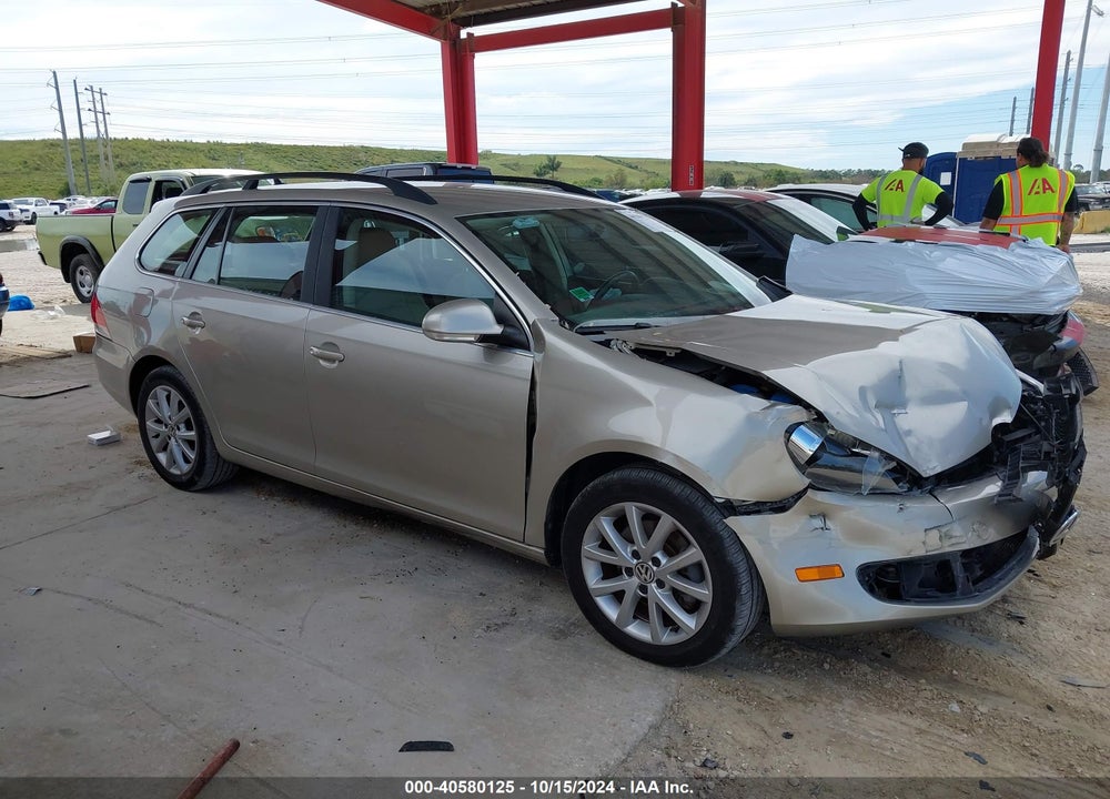 2014 VOLKSWAGEN JETTA SPORTWAGEN 2.5L SE VIN: 3VWPP7AJ3EM603312