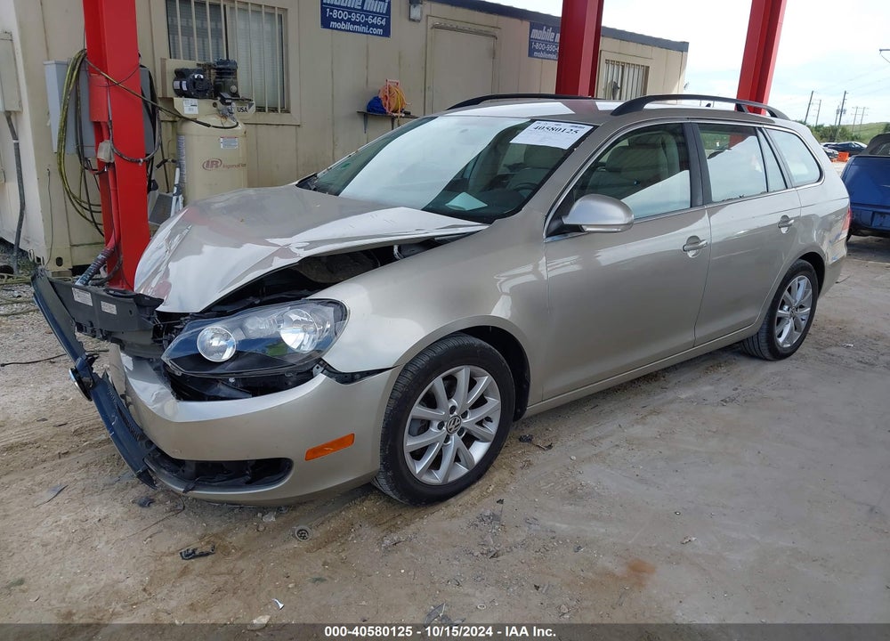2014 VOLKSWAGEN JETTA SPORTWAGEN 2.5L SE VIN: 3VWPP7AJ3EM603312