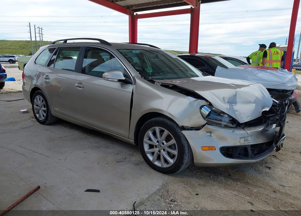 2014 VOLKSWAGEN JETTA SPORTWAGEN 2.5L SE VIN: 3VWPP7AJ3EM603312
