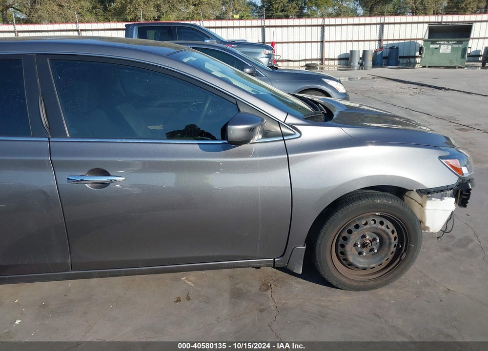 2017 NISSAN SENTRA SV VIN: 3N1AB7APXHY215070